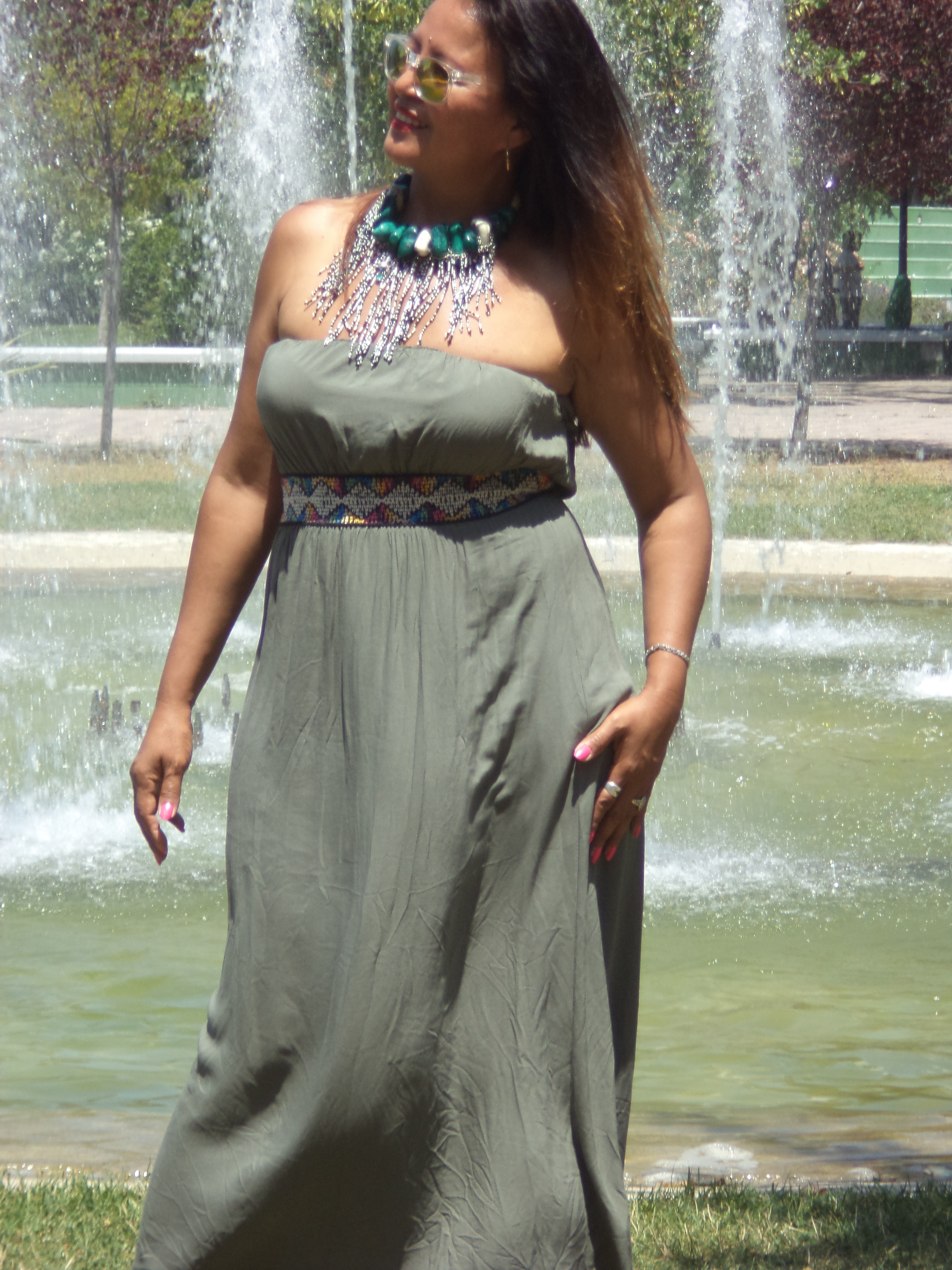 Vestido verde