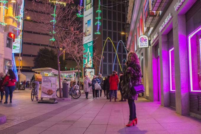 mio utfit con abrigoleopardo