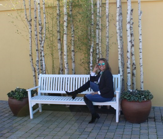 Botas altas tacon cuadrado