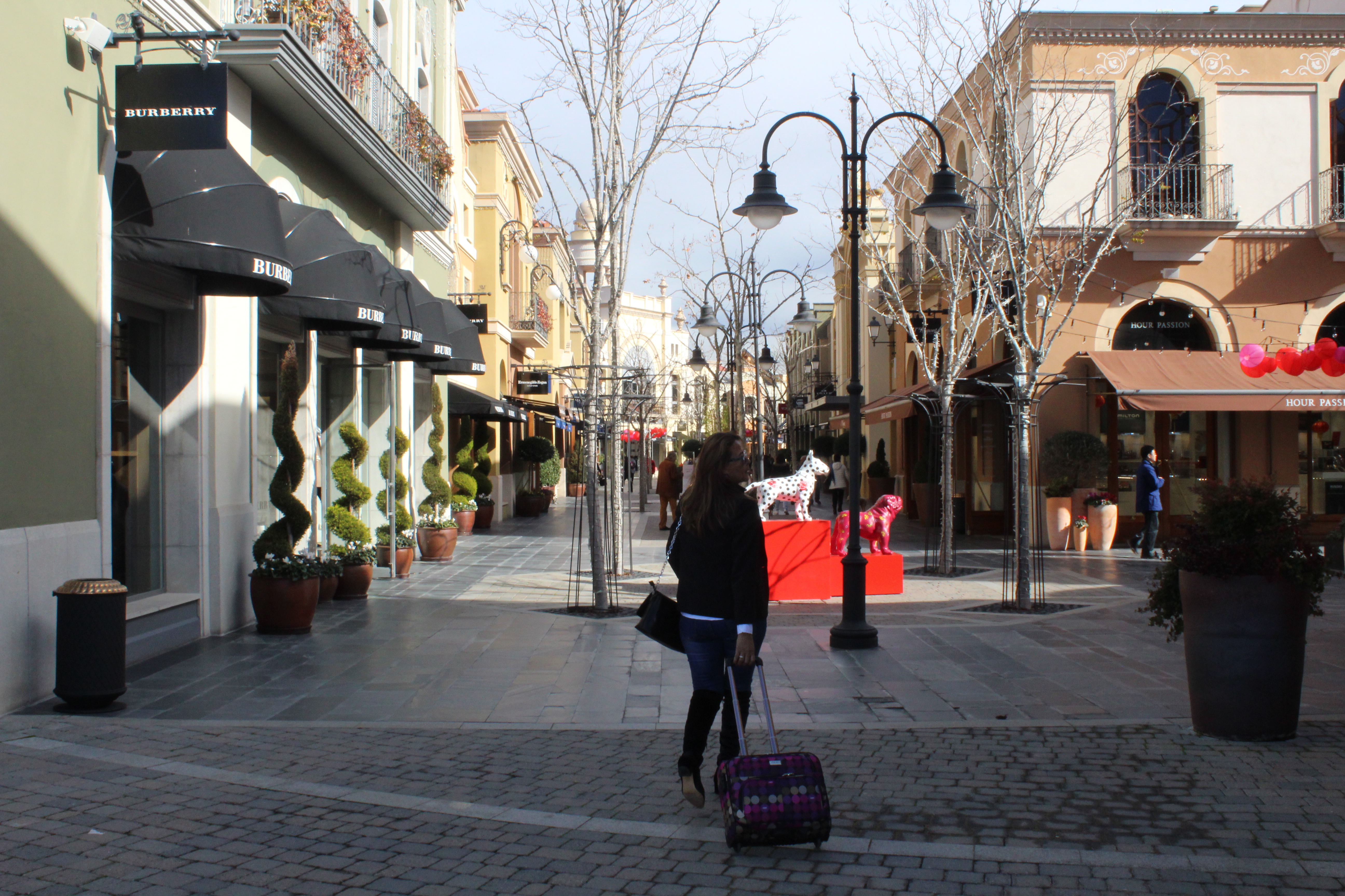 Yaneth de shopping.JPG