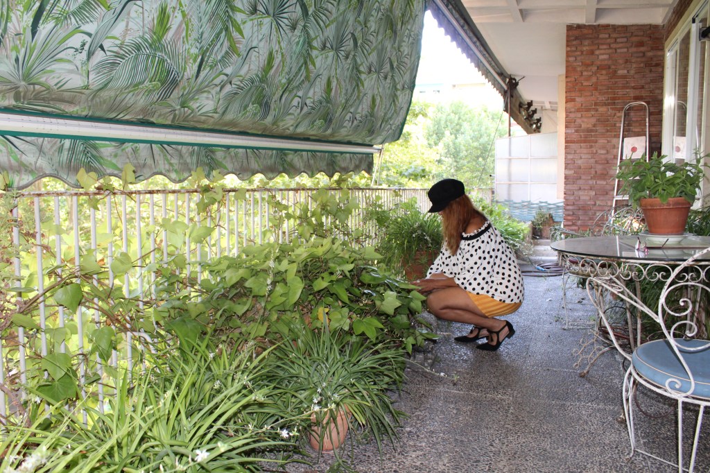 Look de lunares y shor
