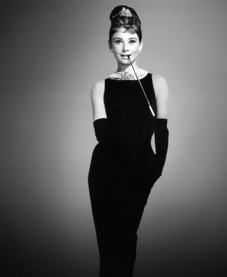 audrey vestido negro