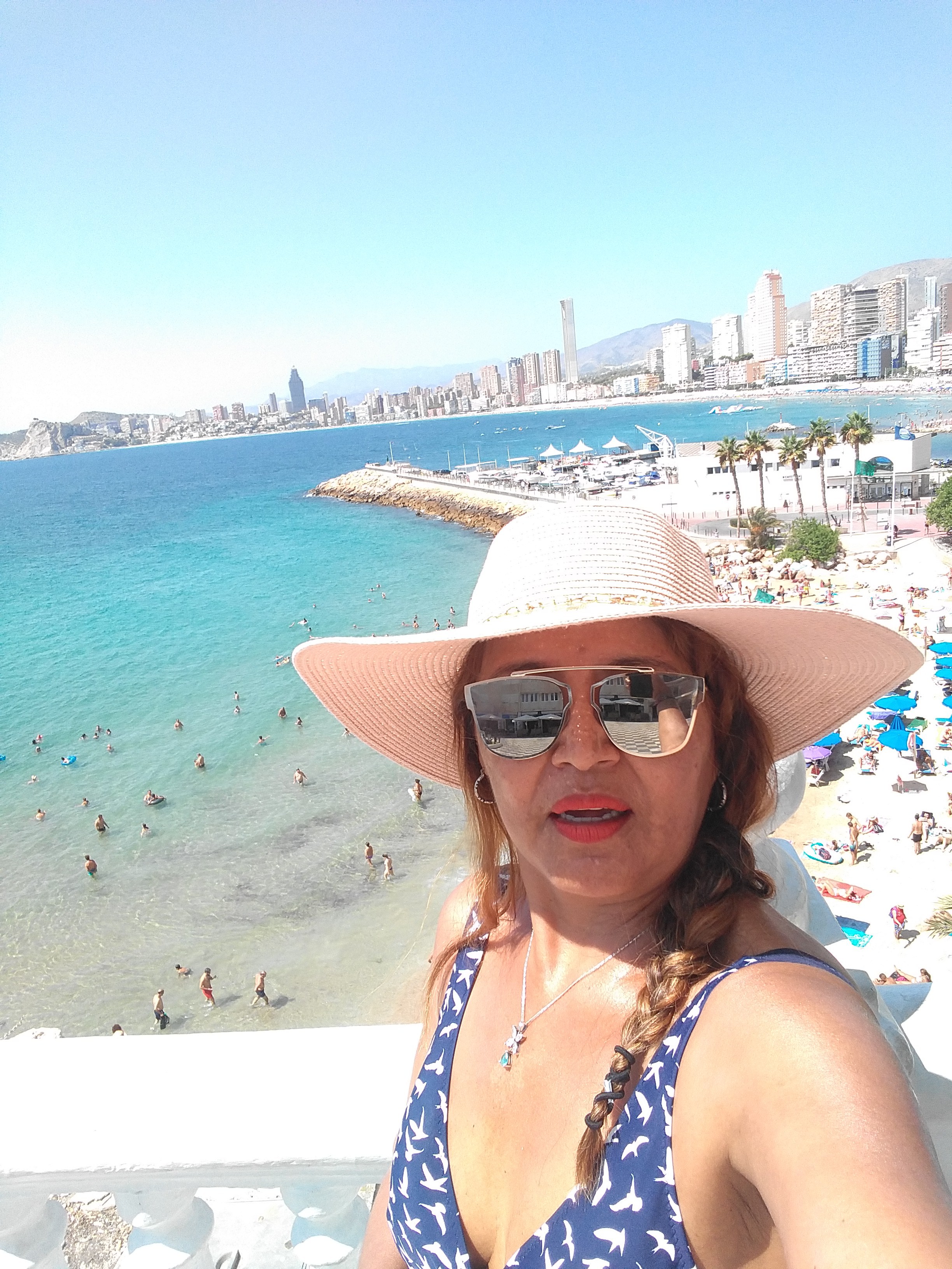 Selfi playa poniente