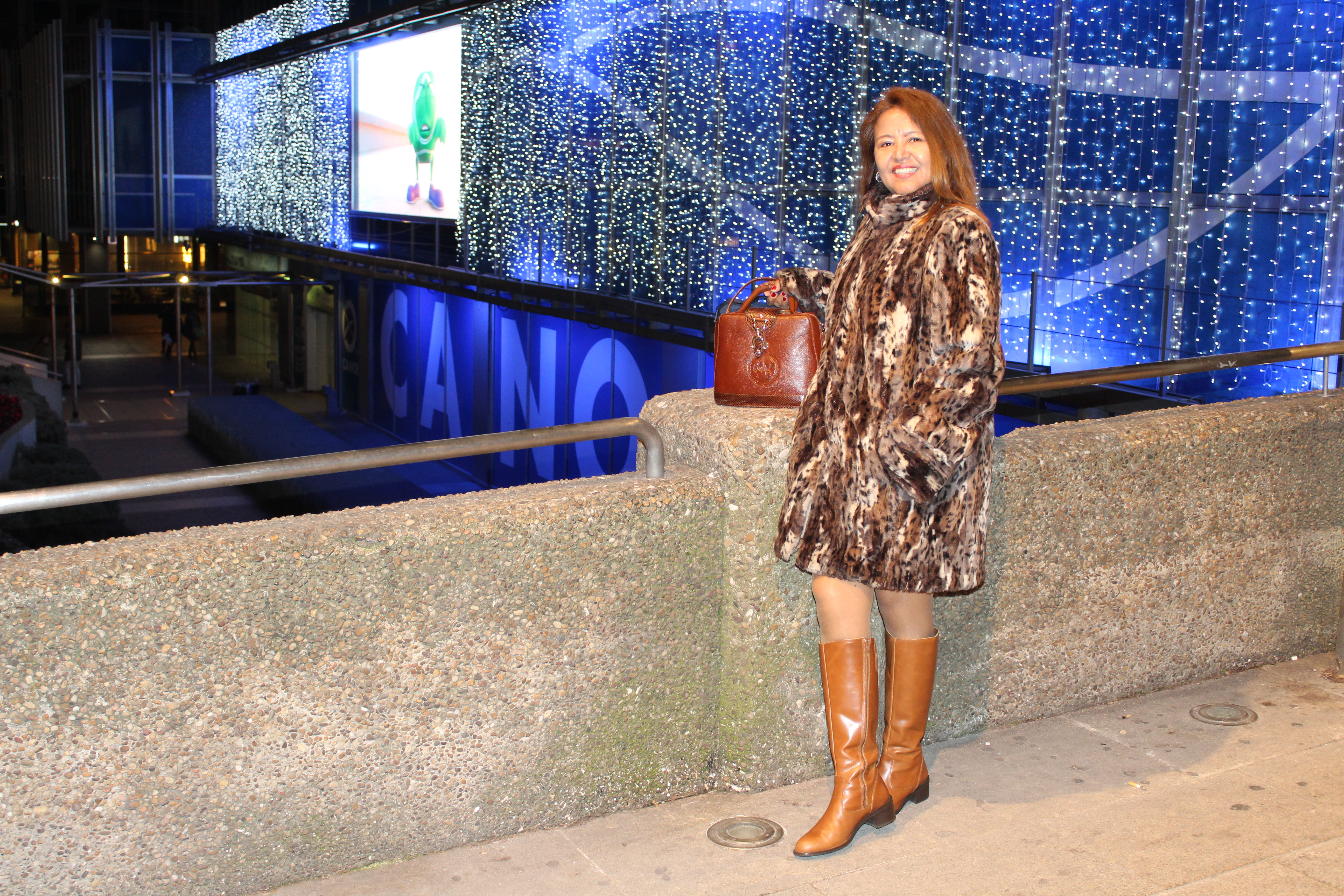 Botas de caña alta marron