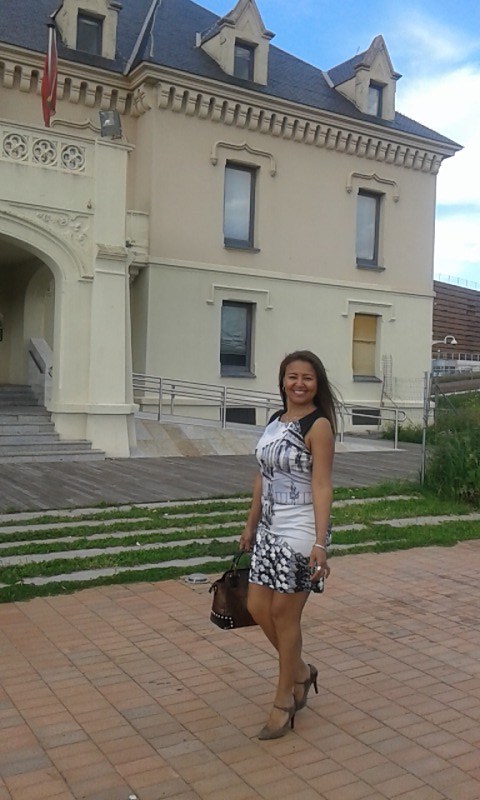 Vestido corto de verano ceñido