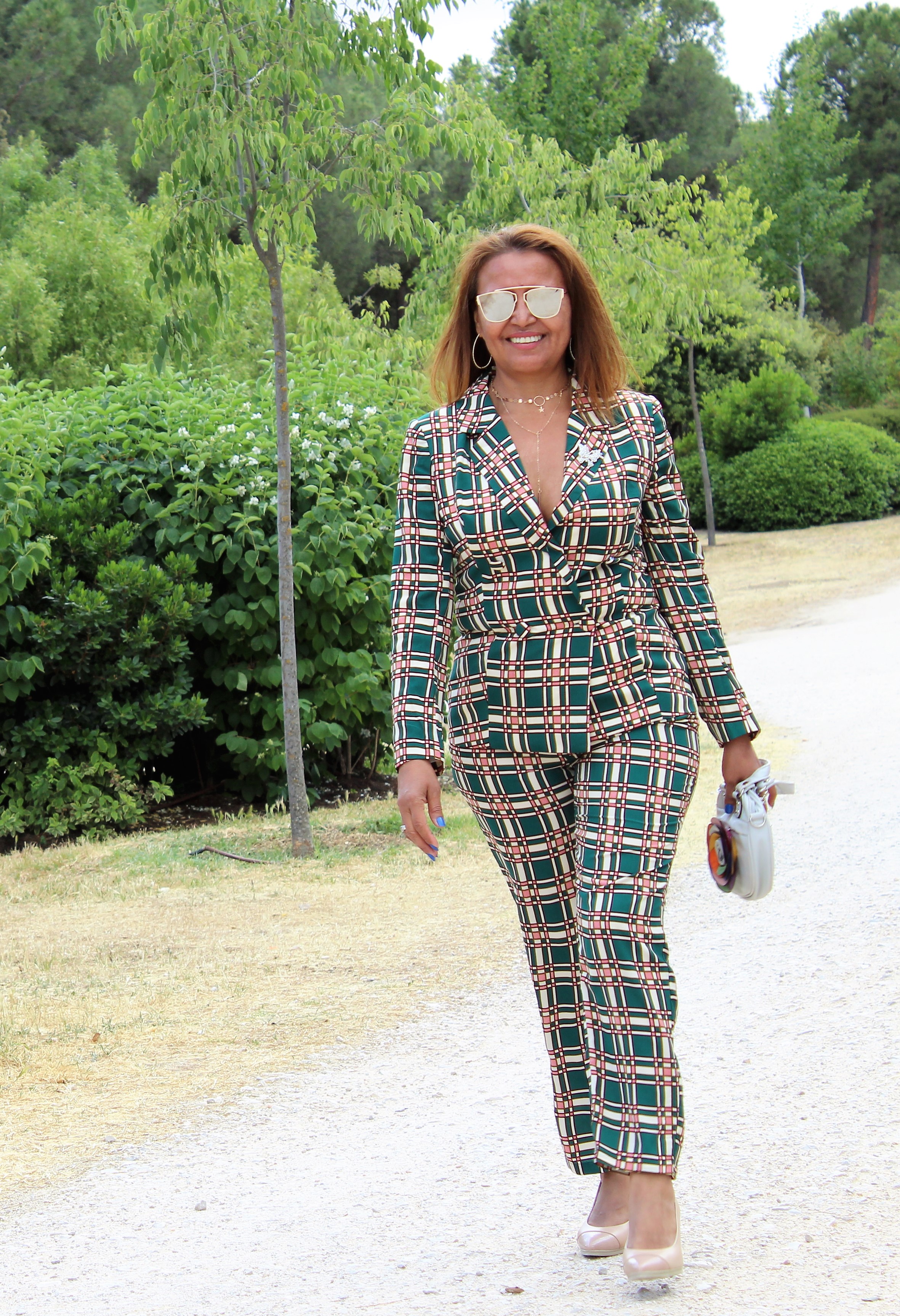 Traje de pantalon y américana mujer.