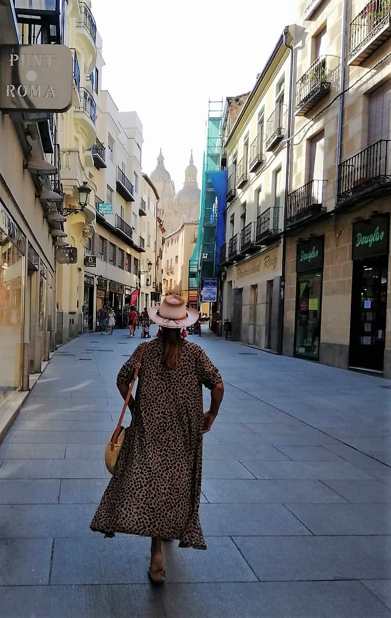 Calle de segovia, castilla de león.