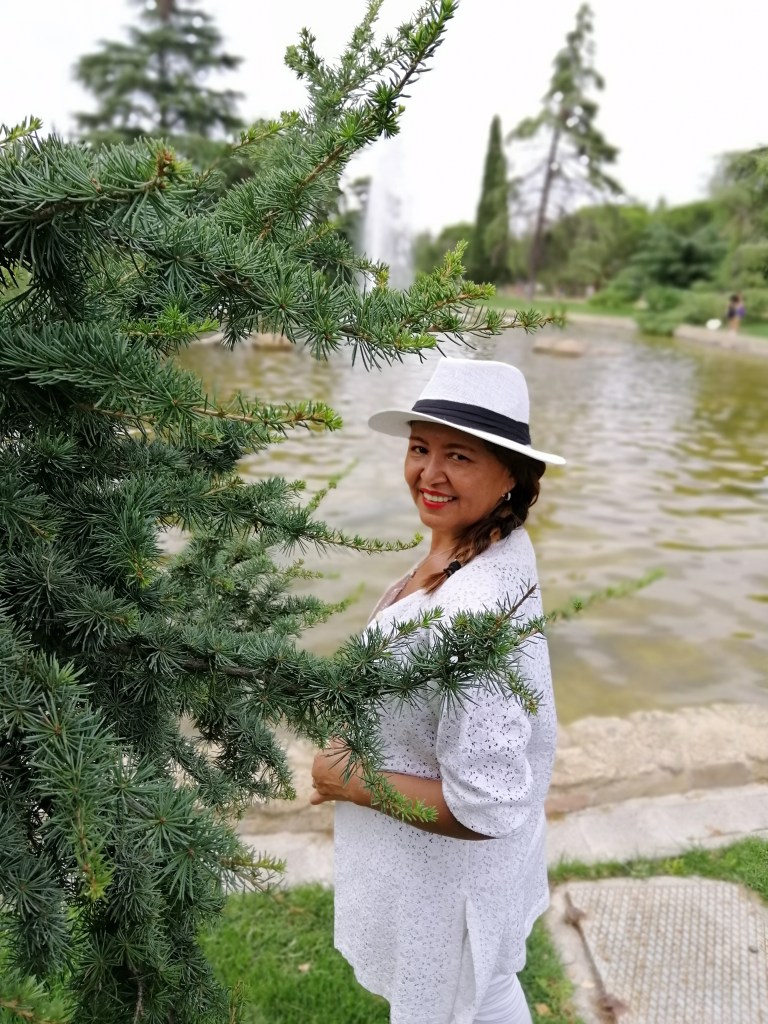 Sombrero con franja negra panamá