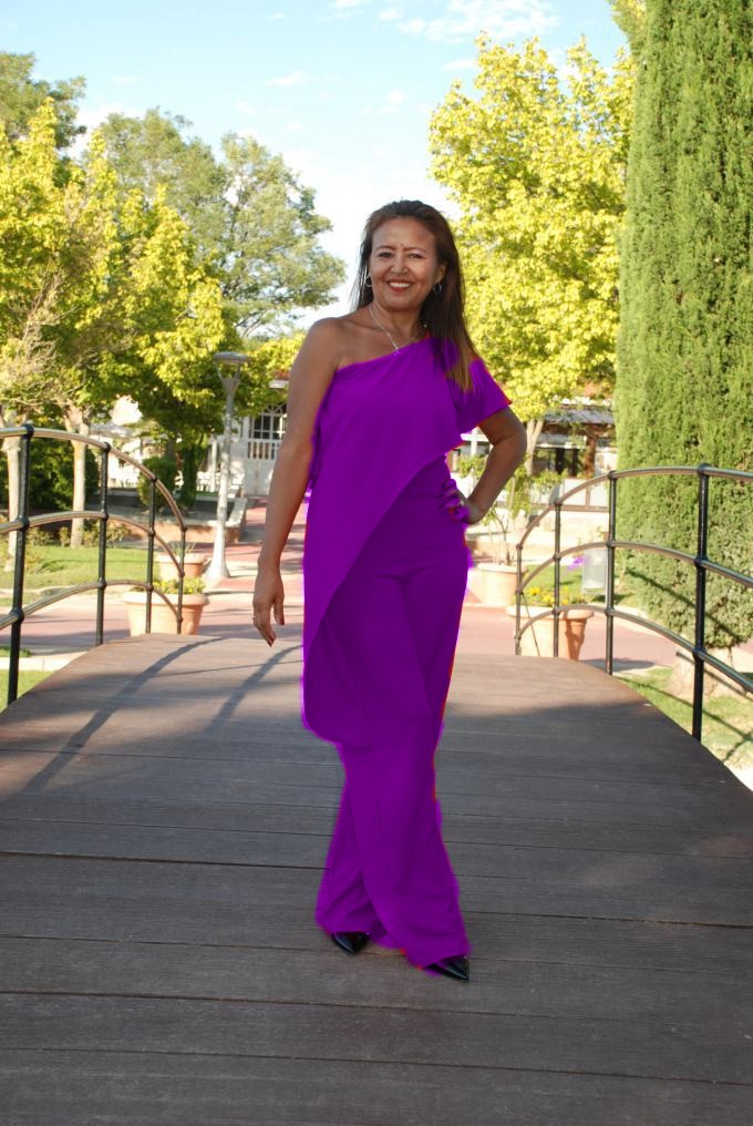 Mono asimétrico faralao morado