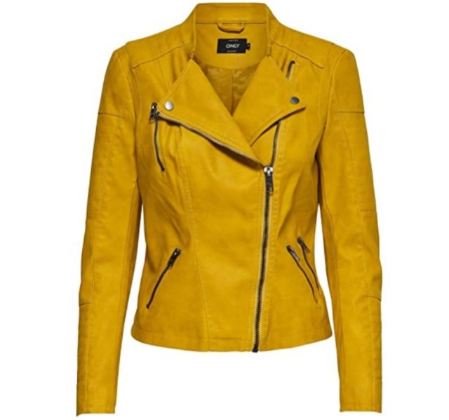 Chaqueta cuero sintético