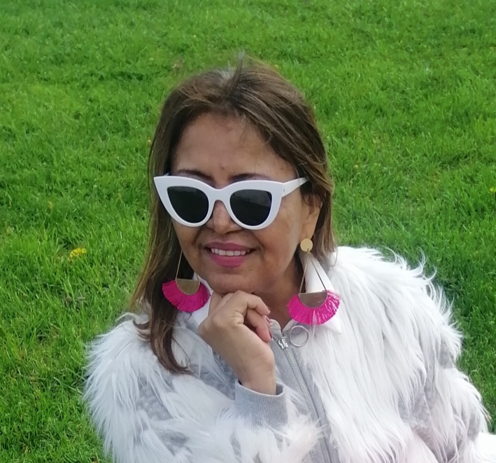 Gafas Blancas ojo de gato