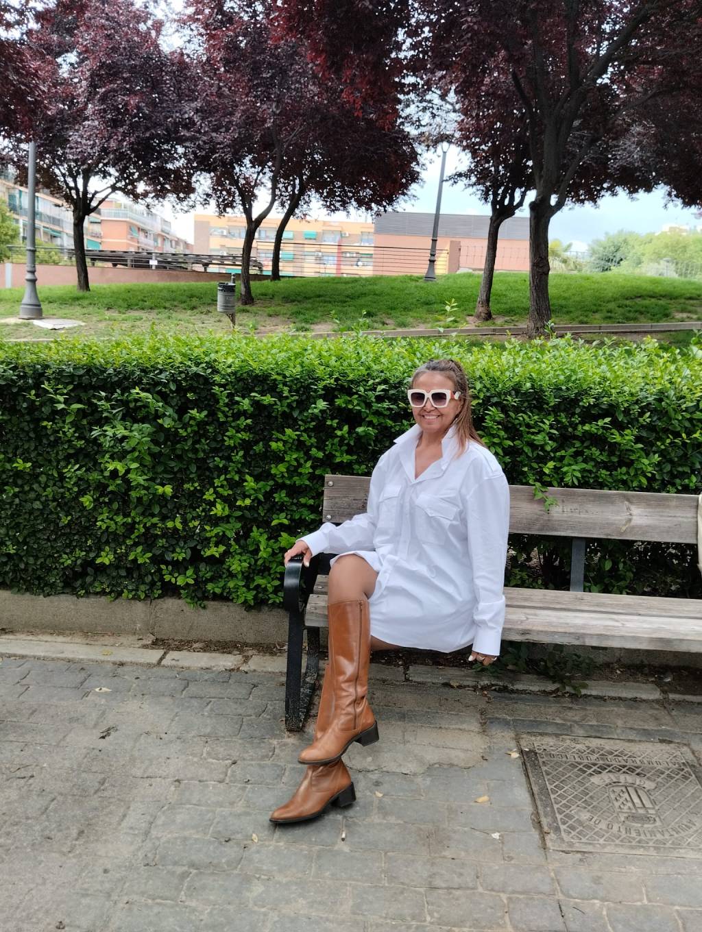 Camisa blanca Overzise